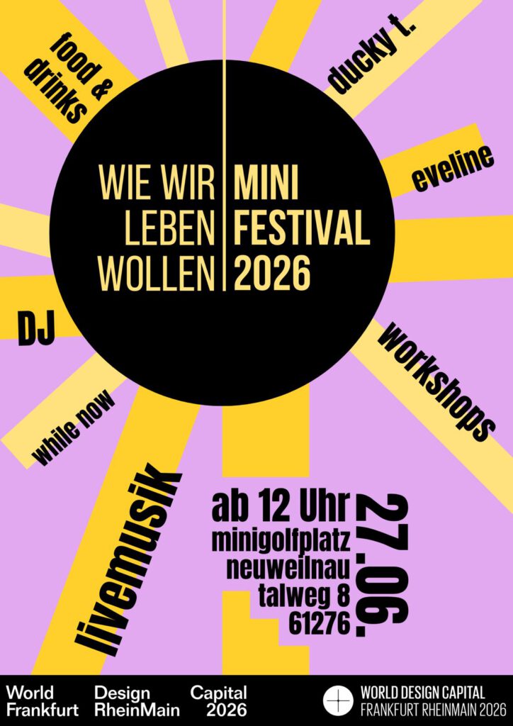 Flyer für das Festival am 27. Juni, siehe Pressemelden